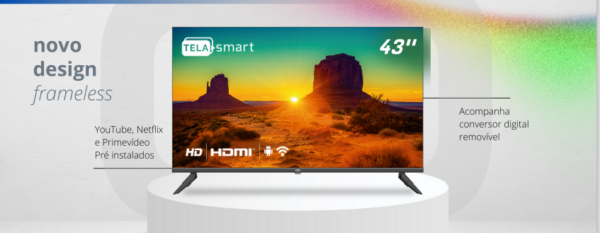 TV Belmicro HQ 43" Smart