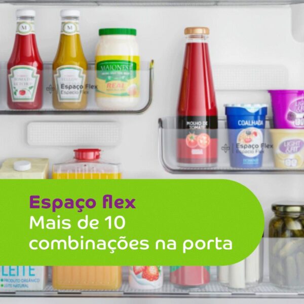 Geladeira Consul 410 Litros Duplex INOX - Image 6