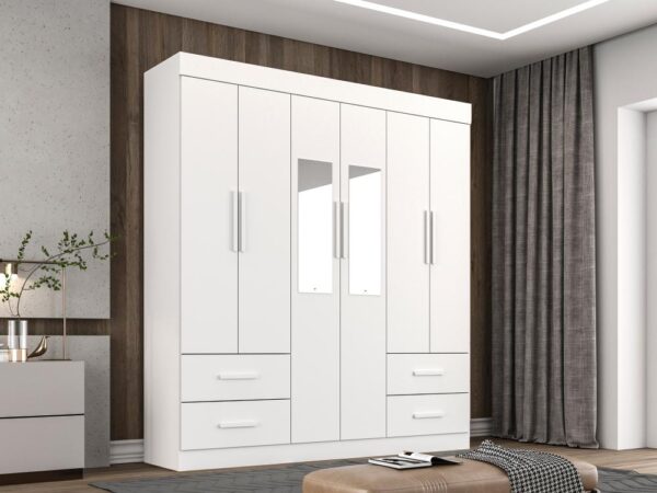 Guarda Roupa Verona New 6 Portas - Image 3