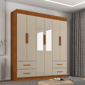 Guarda Roupa Verona New 6 Portas