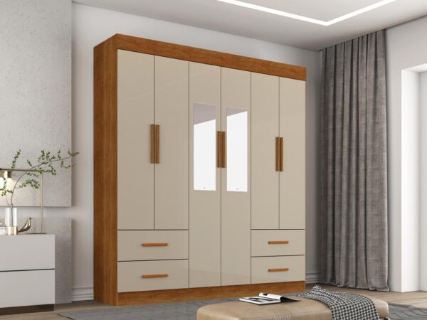 Guarda Roupa Verona New 6 Portas